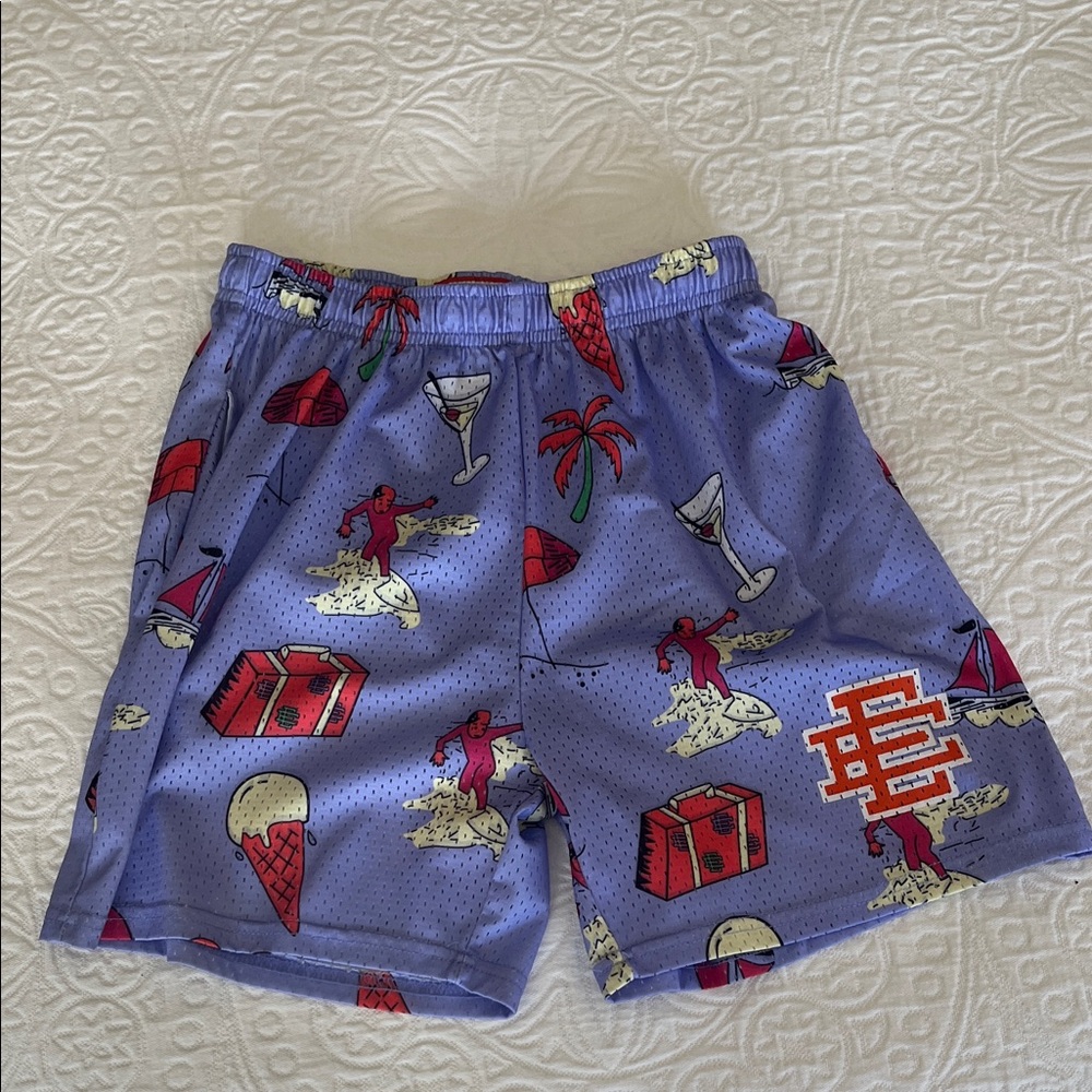 Eric Emanuel EE Basic/Core Short, Surf Purp Size Medium